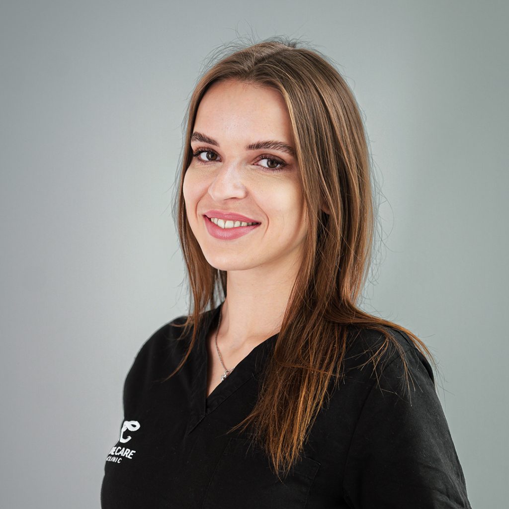 Kristína Mináriková – kozmetička – The Care clinic