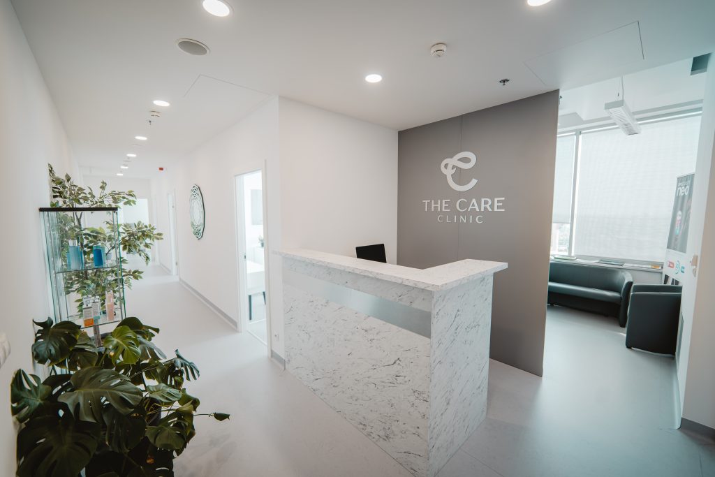 Interiér – The Care clinic